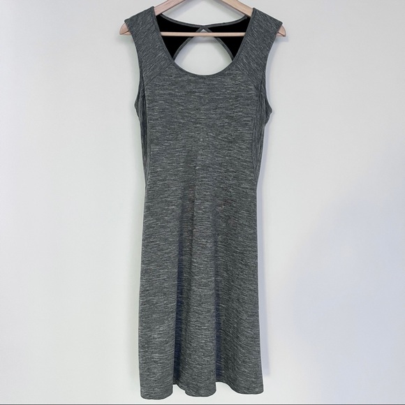 Prana Calico Keyhole Pickleball Athletic Dress, M - Picture 1 of 8